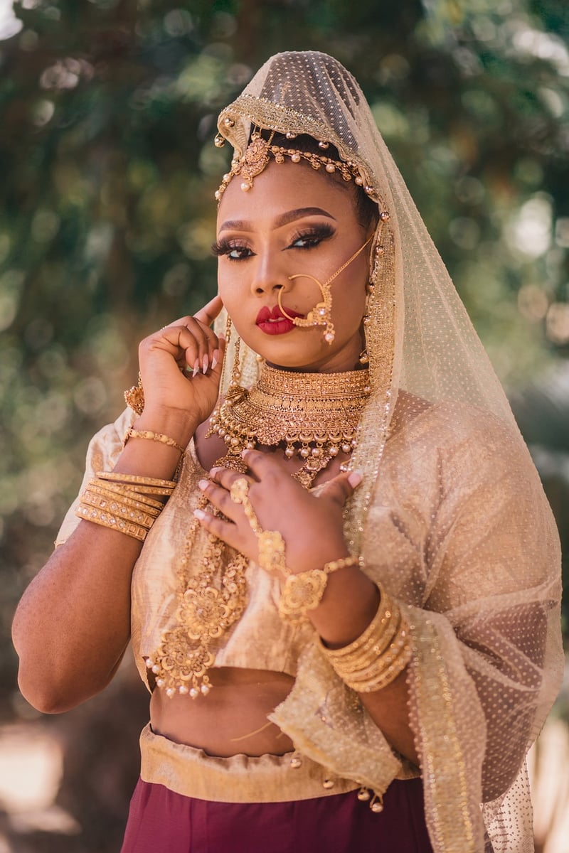 Cosmic Bridal Attire